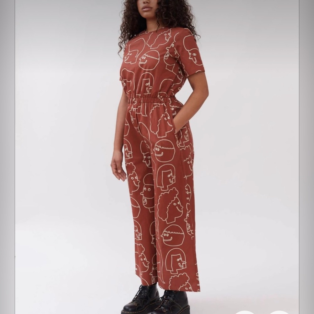 Lazy Oaf Face It Jumpsuit - Size 18 - image 3